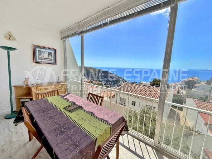 appartement/atico vue mer Roses 2 pièces 62 m², véranda vue mer