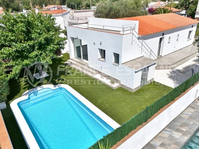 magnifique villa plain-pied roses 4 pièces 140 m², villa avec piscine