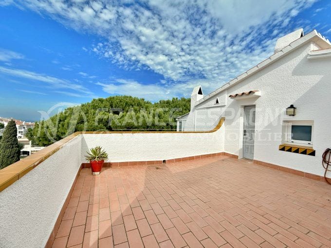 atico roses 2 pièces 41 m², terrasse solarium